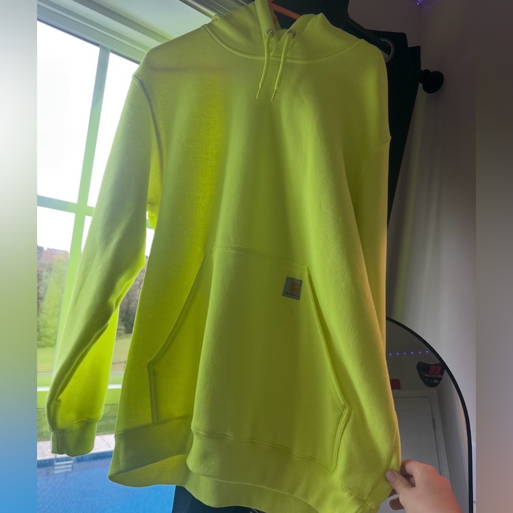 Carhartt Neon Yellow Hoodie